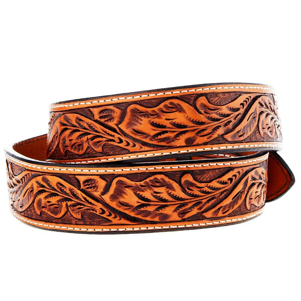 Vogt Silversmiths Russet Floral Belt - Image 2