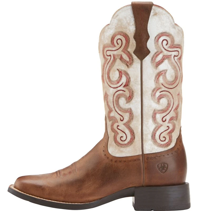 Ariat Women's Quickdraw Sandstorm Cowgirl Boots - Image 4