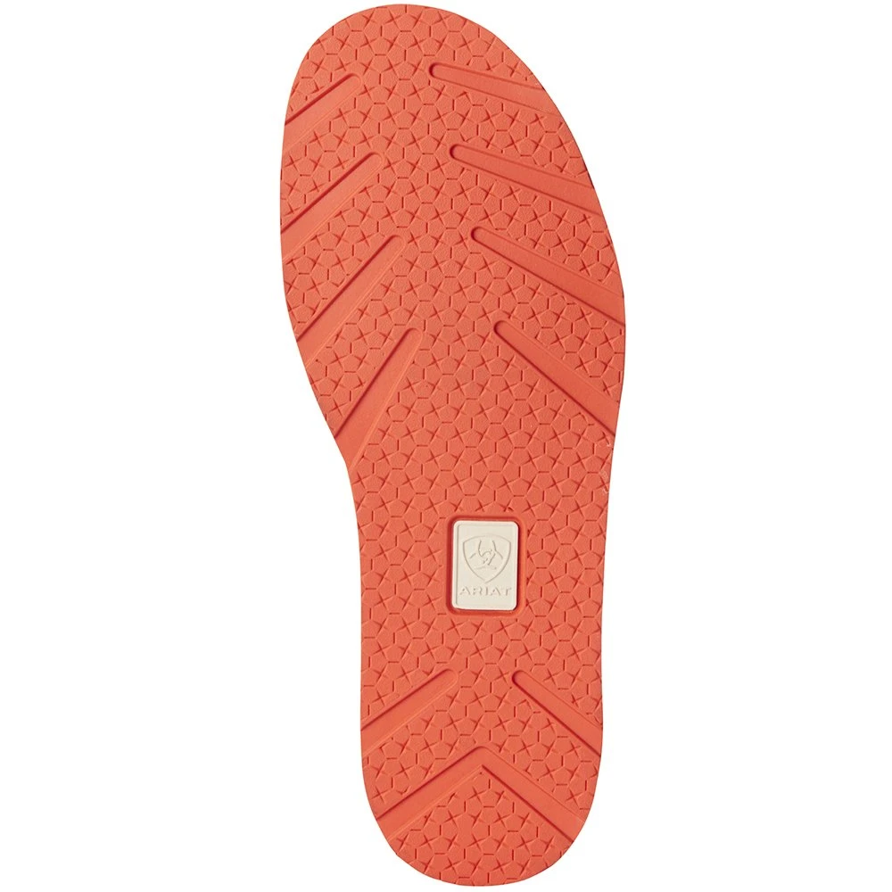 Women's Ariat Cruiser Chocolate Serape Suede Shoes - Image 5