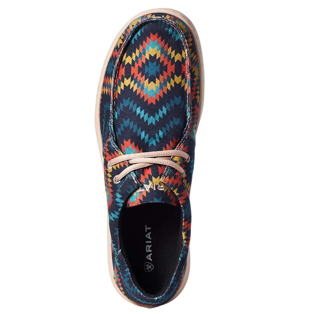 Ariat Men's Ariat Hilo Blue Aztec Casual Shoes - Image 4