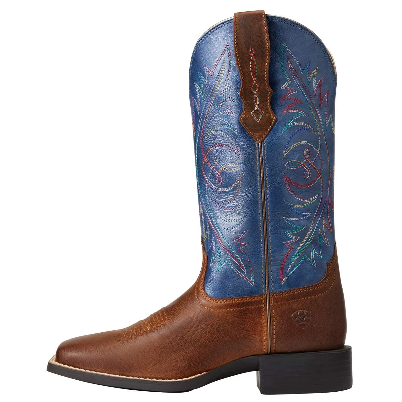 Ariat Round Up Wide Square Toe StretchFit Western Boot - Image 2