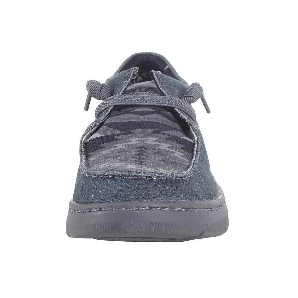 Ariat MEN'S HILO STRETCH LACE CHRC/GRY AZC PRINT - Image 2