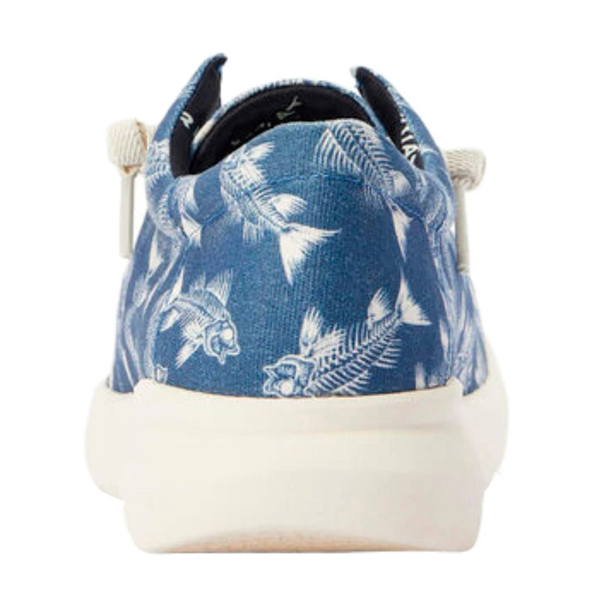 Ariat Men's Hilo Stretch Bonefish Blue Casual Shoe - Image 3