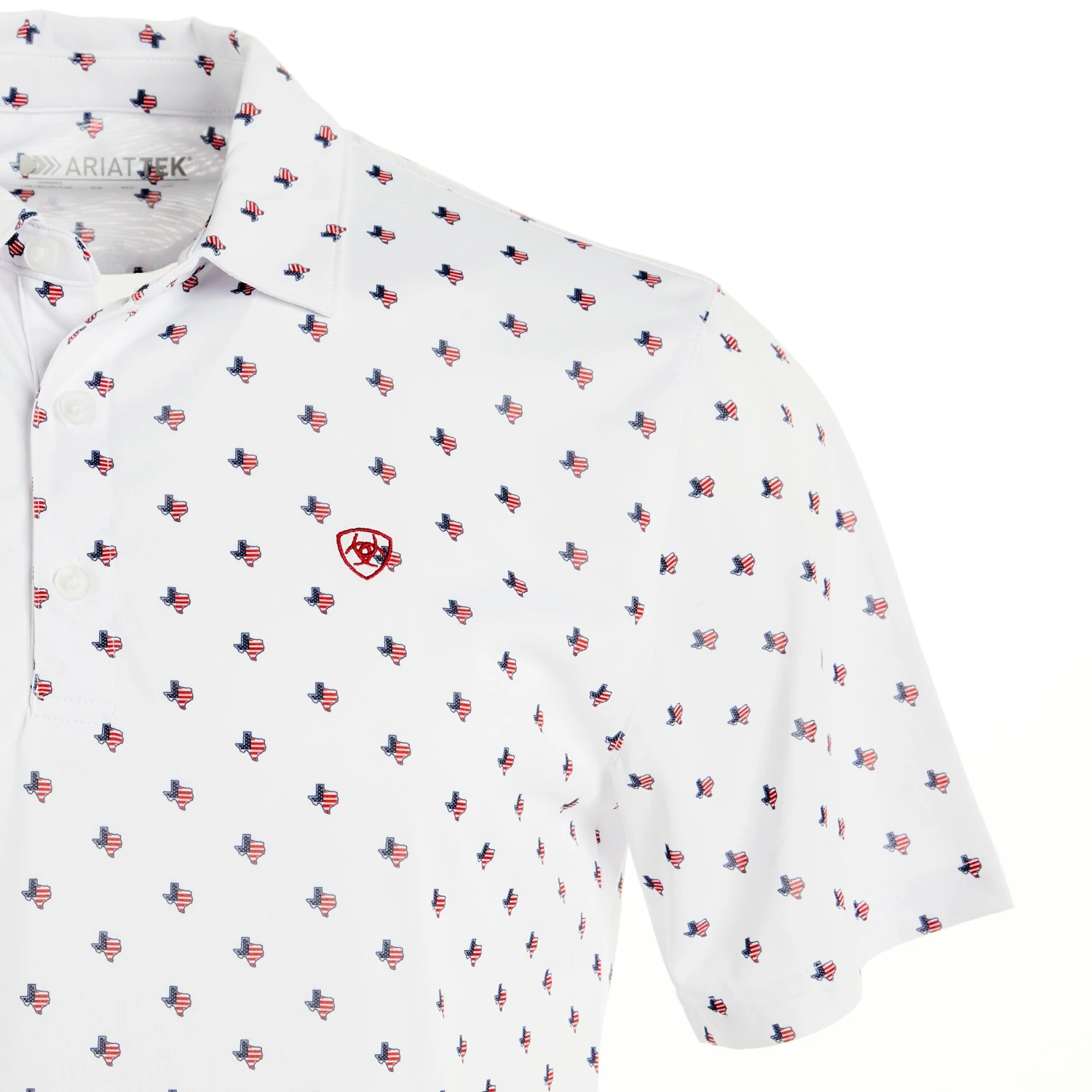 Ariat Men's All Over Print Polo - Image 2