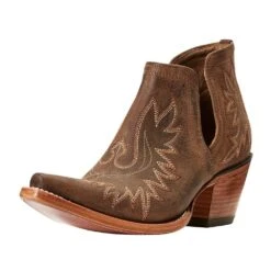 Ariat Women's Airat Weathered Brown Dixon Short Booties