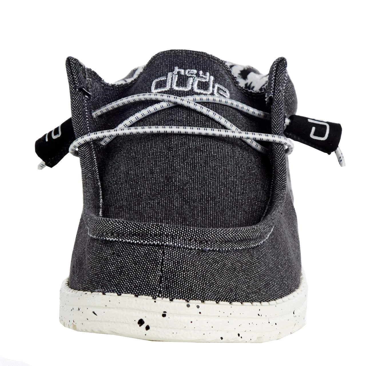 Heydude Mens Hey Dude Wally Stretch Opal Black - Image 2