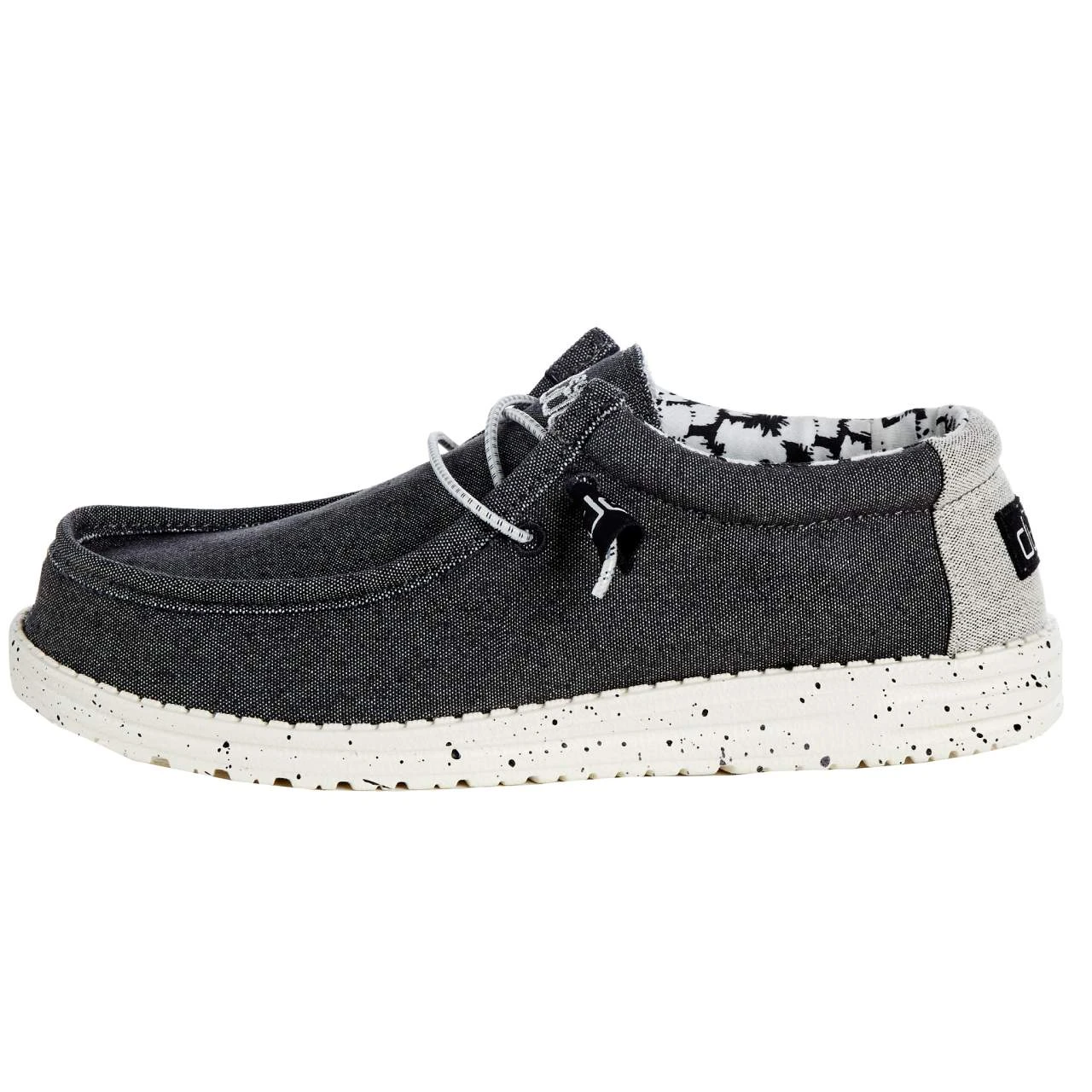 Heydude Mens Hey Dude Wally Stretch Opal Black - Image 3