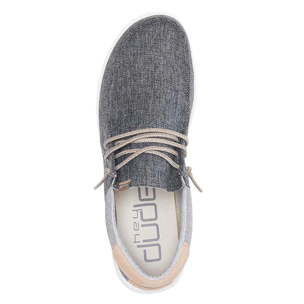 Men's Hey Dude Paul Chambray Moonrock - Image 5