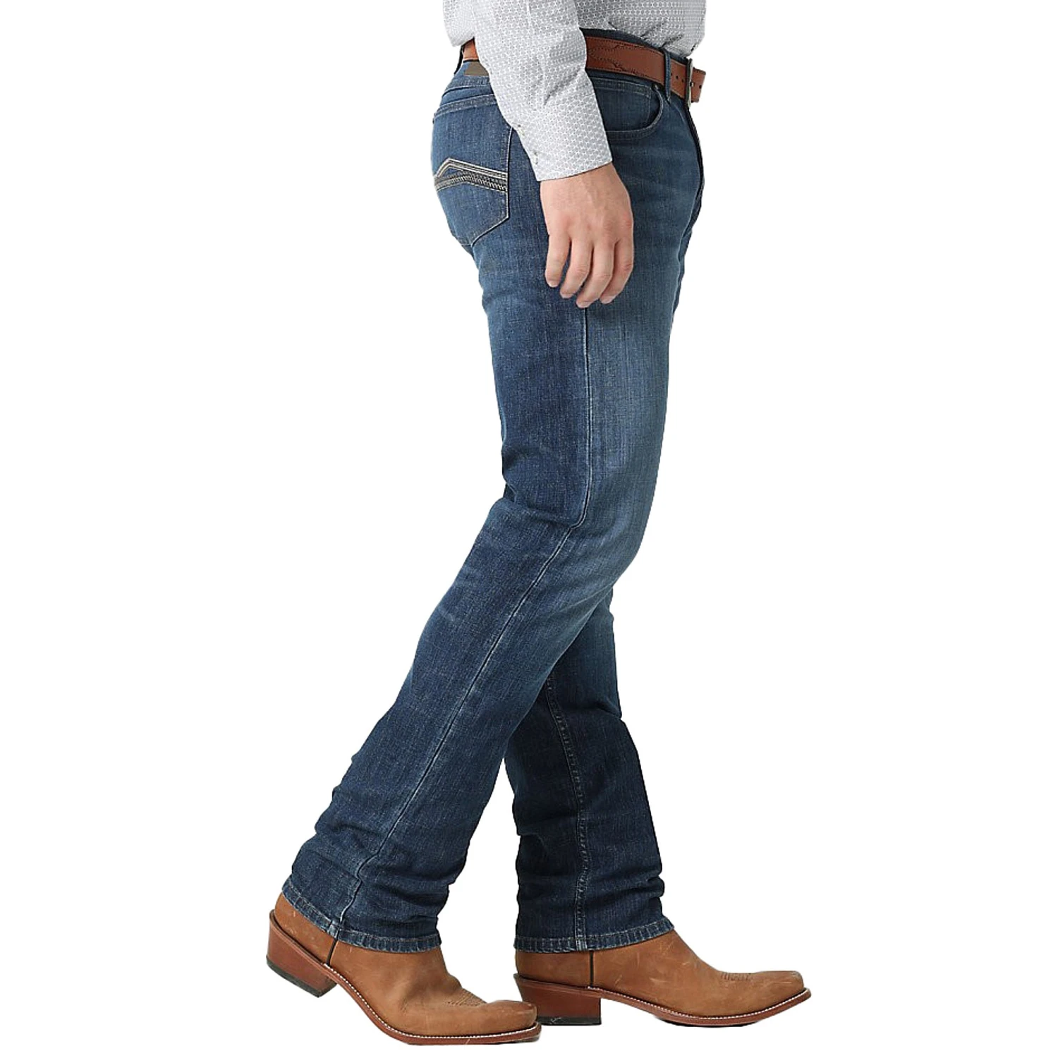 Wrangler Men's 20X NO.44 Slim Fit Jeans - Image 3