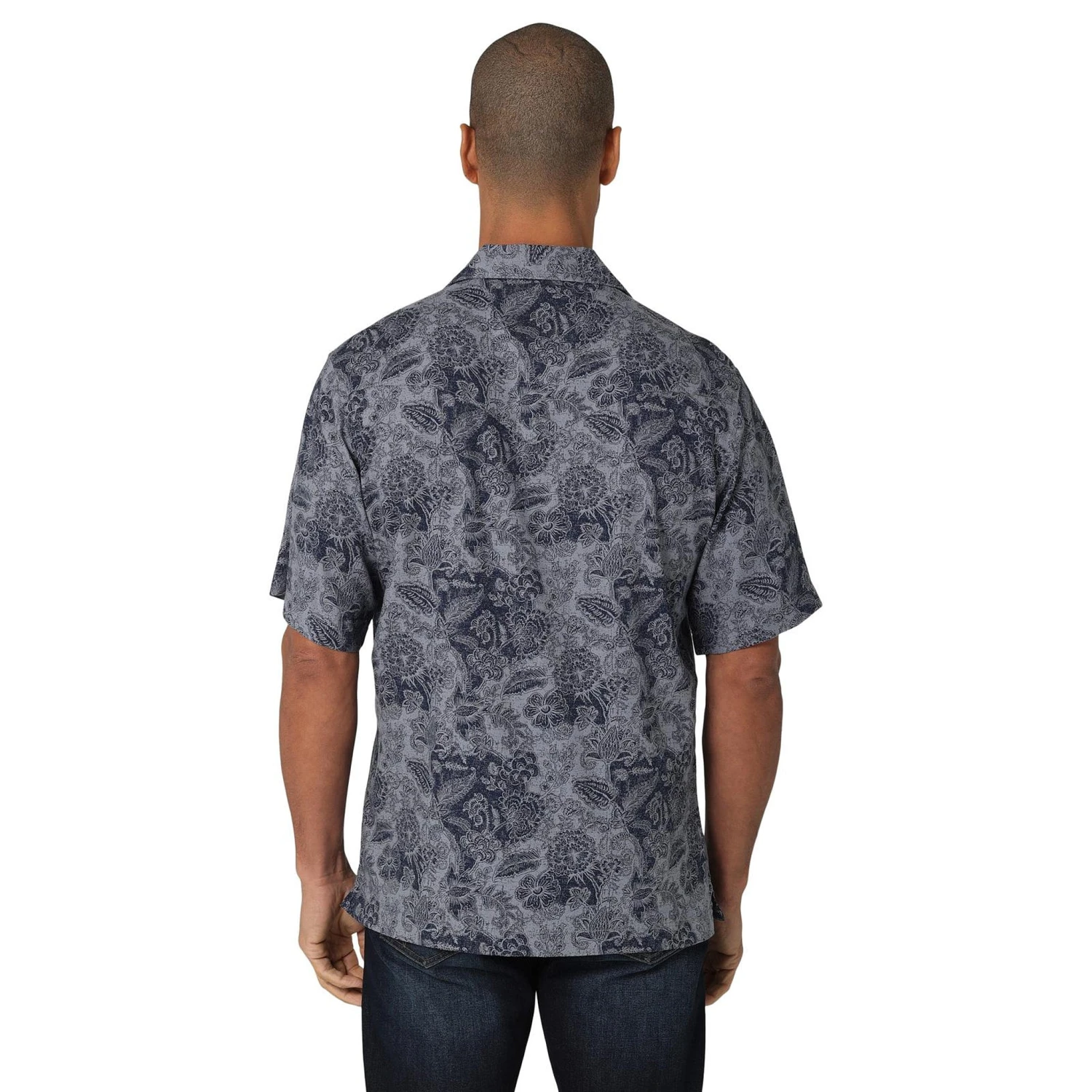 Wrangler Men's Coconut Cowboy Snap Camp Shirt - Image 2