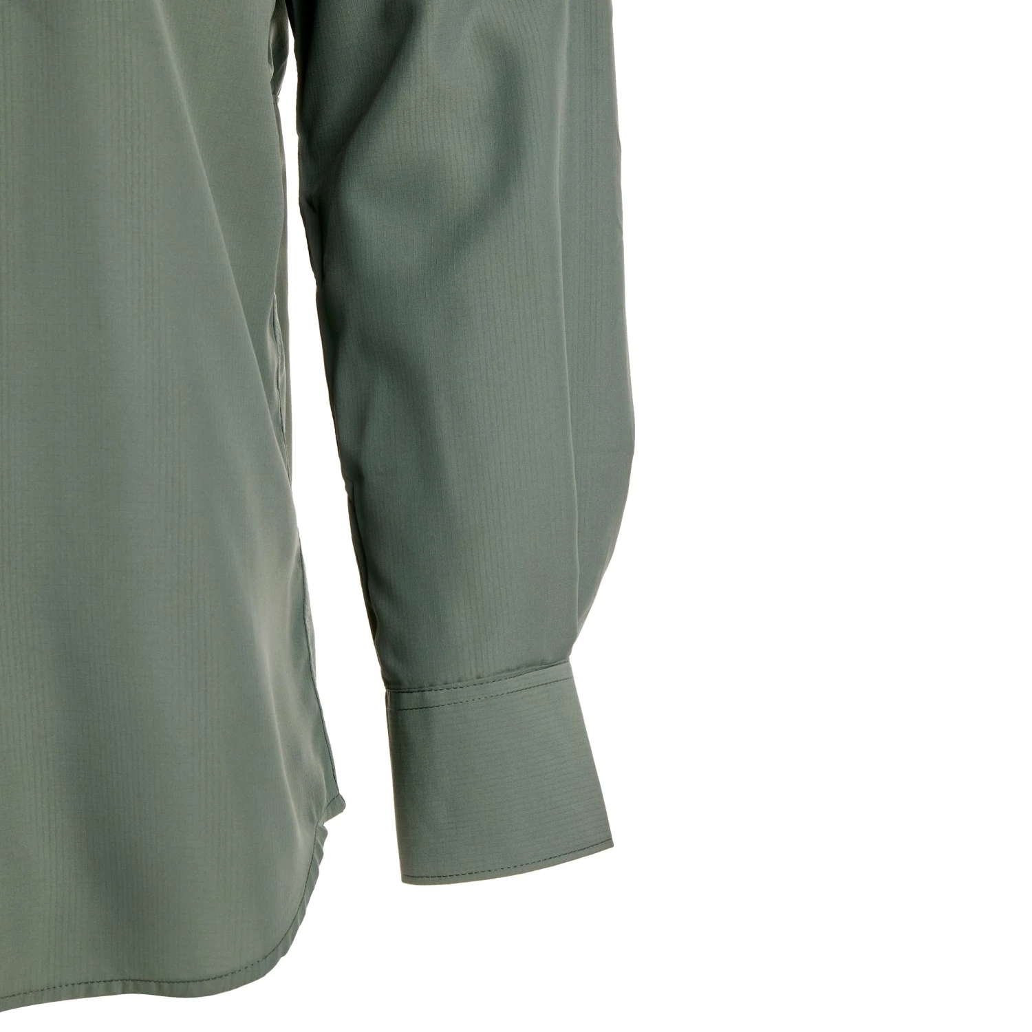 Wrangler Men's Hedge Green Performance Long Sleeve Snap Shirt - Image 3