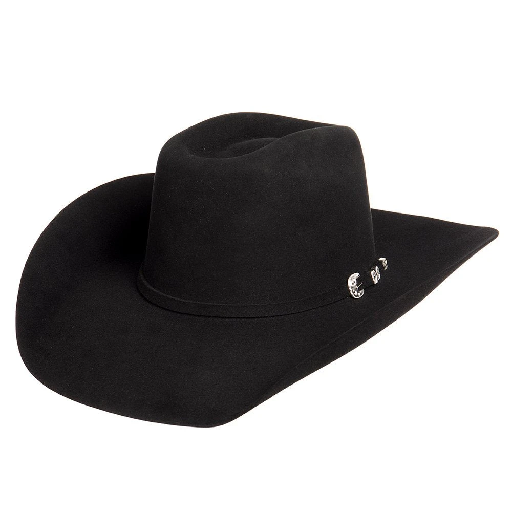 Resistol Cody Johnson By 15X Mold Breaker Black 4 1/4in. Brim Felt Cowboy Hat