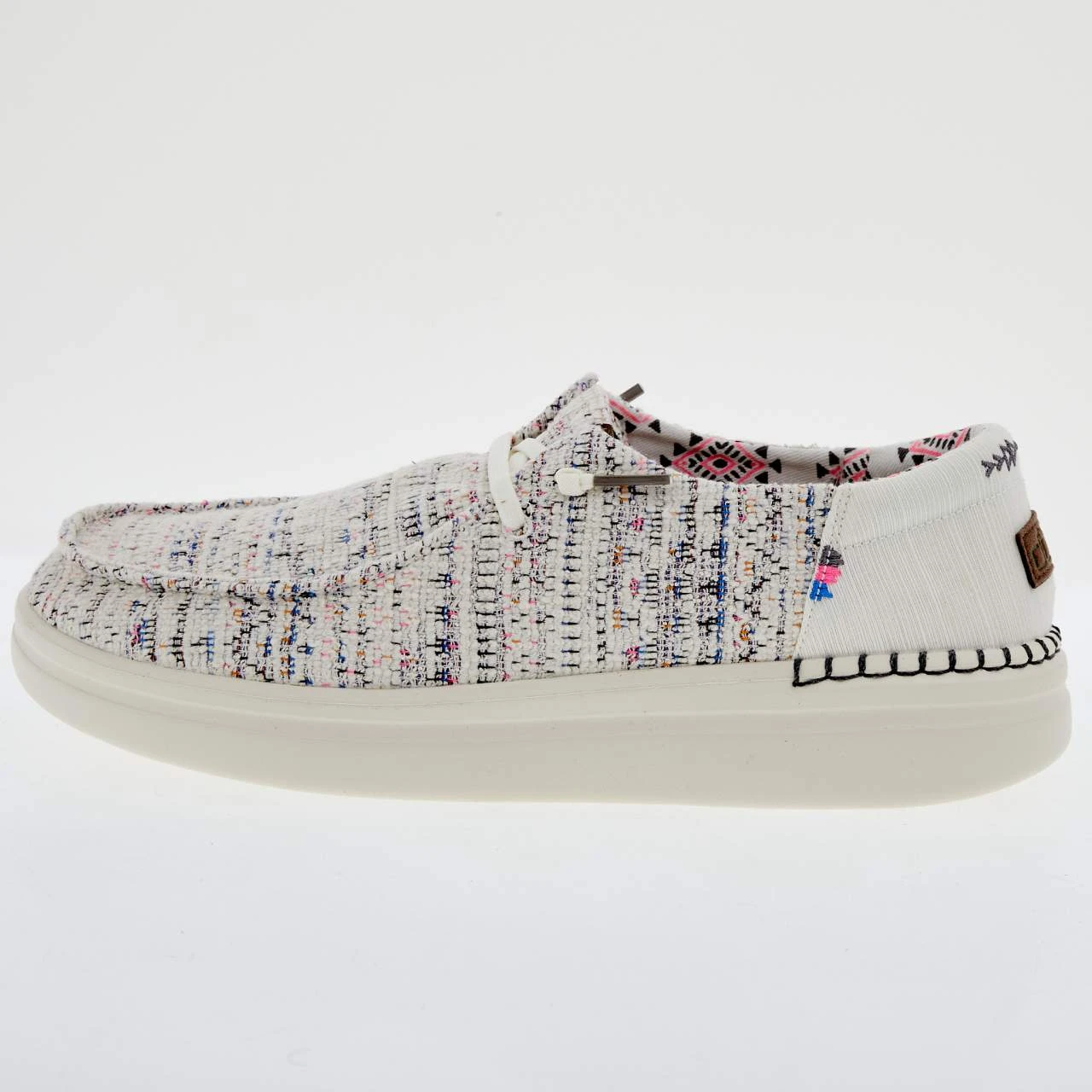 Heydude Women`s Hey Dude Wendy Rise Boho White Casual - Image 3