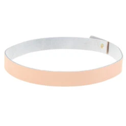 Adults Gigi Pip Removable Nude Leather Hat Band