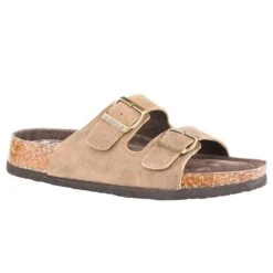 Roper Womens Vintage Tan Leather Sandal