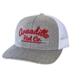 Armadillo Hat Co Grey Duck Cap