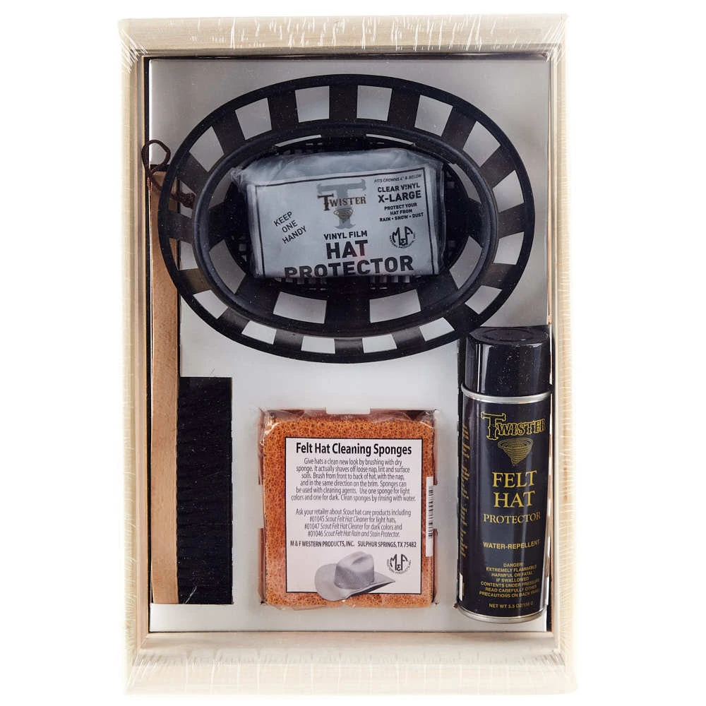 M&F Twister Hat Care Gift Kit
