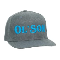 Dale Brisby Ol Son Dark Heather Flatbill Cap