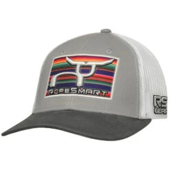 Rope Smart Grey Serape Snapback
