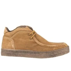 Roper Men`s Ryder Tan Suede Chukka Lace Up