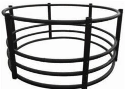 San Antonio Steel Co Poly Pipe Hay Feeder Cattle