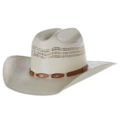 Stetson Hats Billy Jr Bangora 3 3/4in. Brim Straw Cowboy Hat