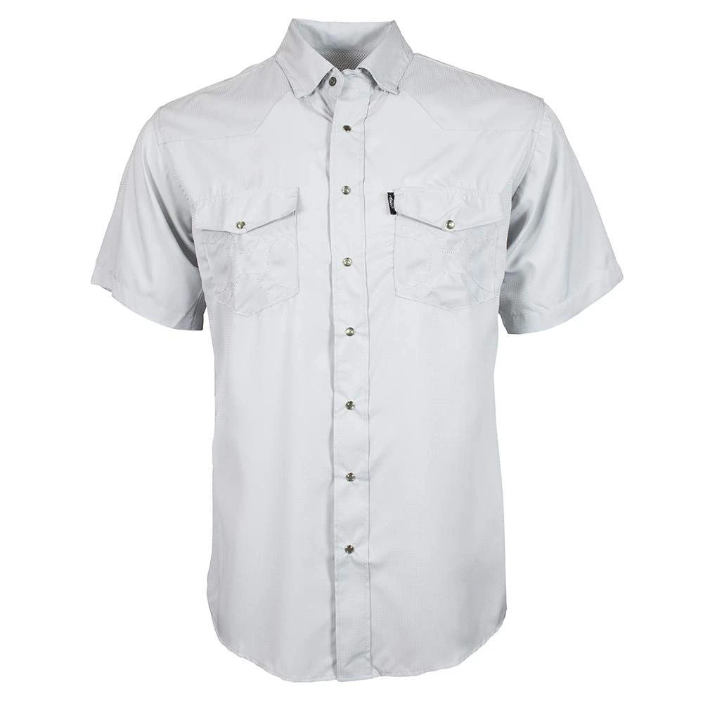 Hooey Men's Sol Grey Short Sleeve Shirt