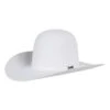 American Hats AHC 6X White 2 Cord White Band 4 1/4in. Brim Felt Hat
