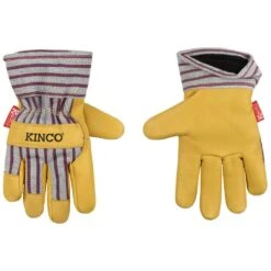 Kinco Gloves Kids Lined Leather Glove