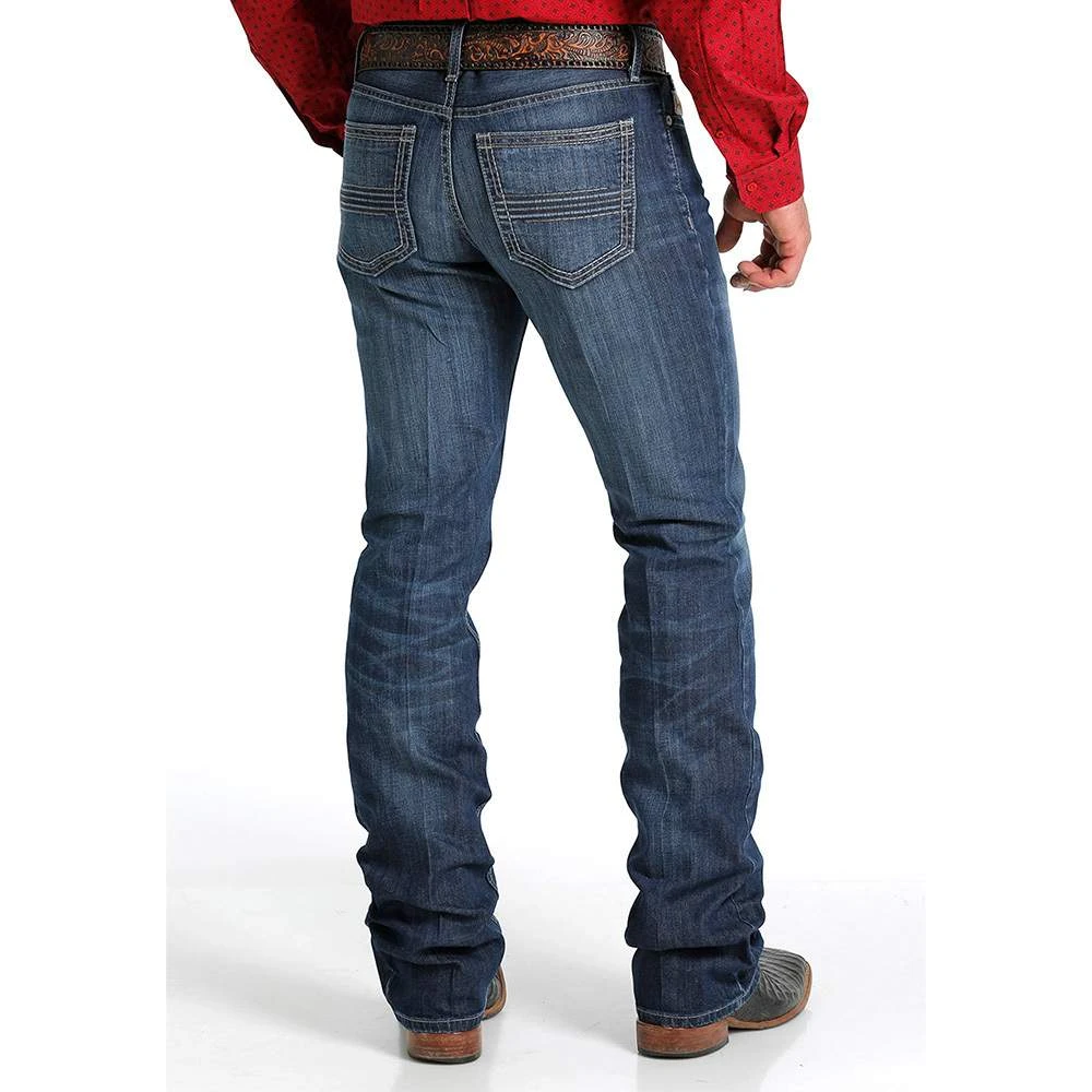 Cinch Men's Ian Dark Rinse Boot Cut Jean