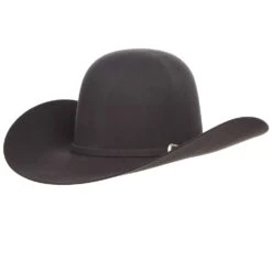 American Hats AHC 7X Steel 4 1/4in. Brim Round Oval Open Crown Cowboy Hat