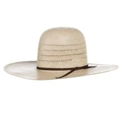 Resistol 4 Corners 4 1/2in. Brim Open Crown Straw Cowboy Hat