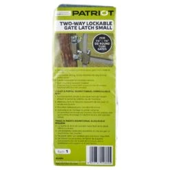 Patriot Fencing 2-Way Lockable Gate Latch Small 831694