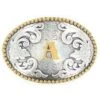 M&F A Initial Belt Buckle