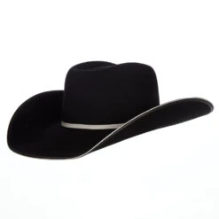 Resistol 4X Tuff Hedeman Black Snake Eyes Felt Hat