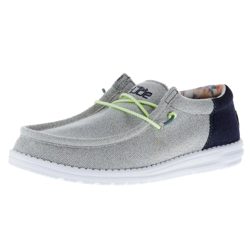 Heydude Men`s Hey Dude Wally Funk Blue Grey