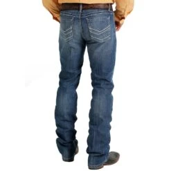 Cinch Men's Slim Fit Ian Medium Stonewash Jean