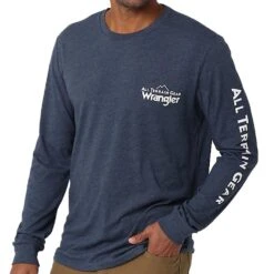 Wrangler Men's ATG Long Sleeve Tee