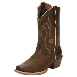 Justin Boots Women's Gypsy Jessa Brown Vamp 12in. Water Buffalo Top