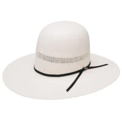 Resistol 20X Cutbank 4 1/2in Brim Open Crown Straw Hat