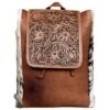 American Darling Tooled Cowhide Backpack