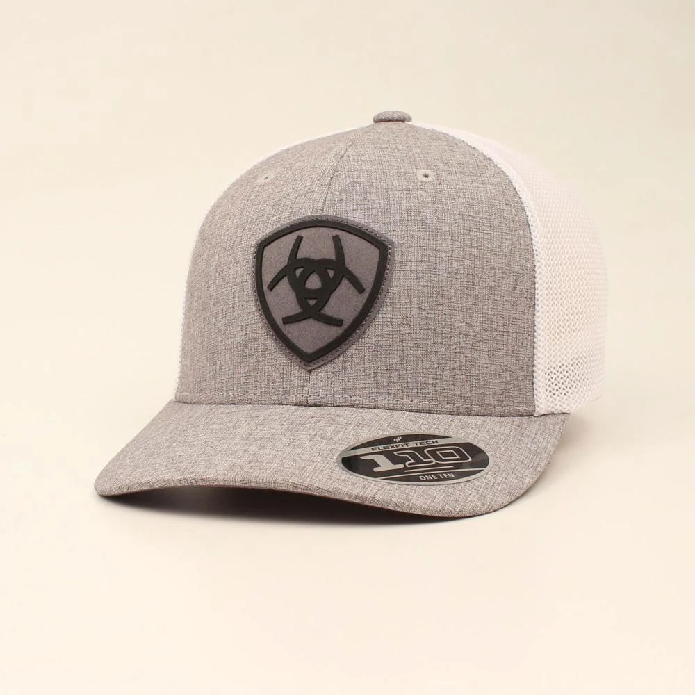Men's Grey Shield Trucker Cap