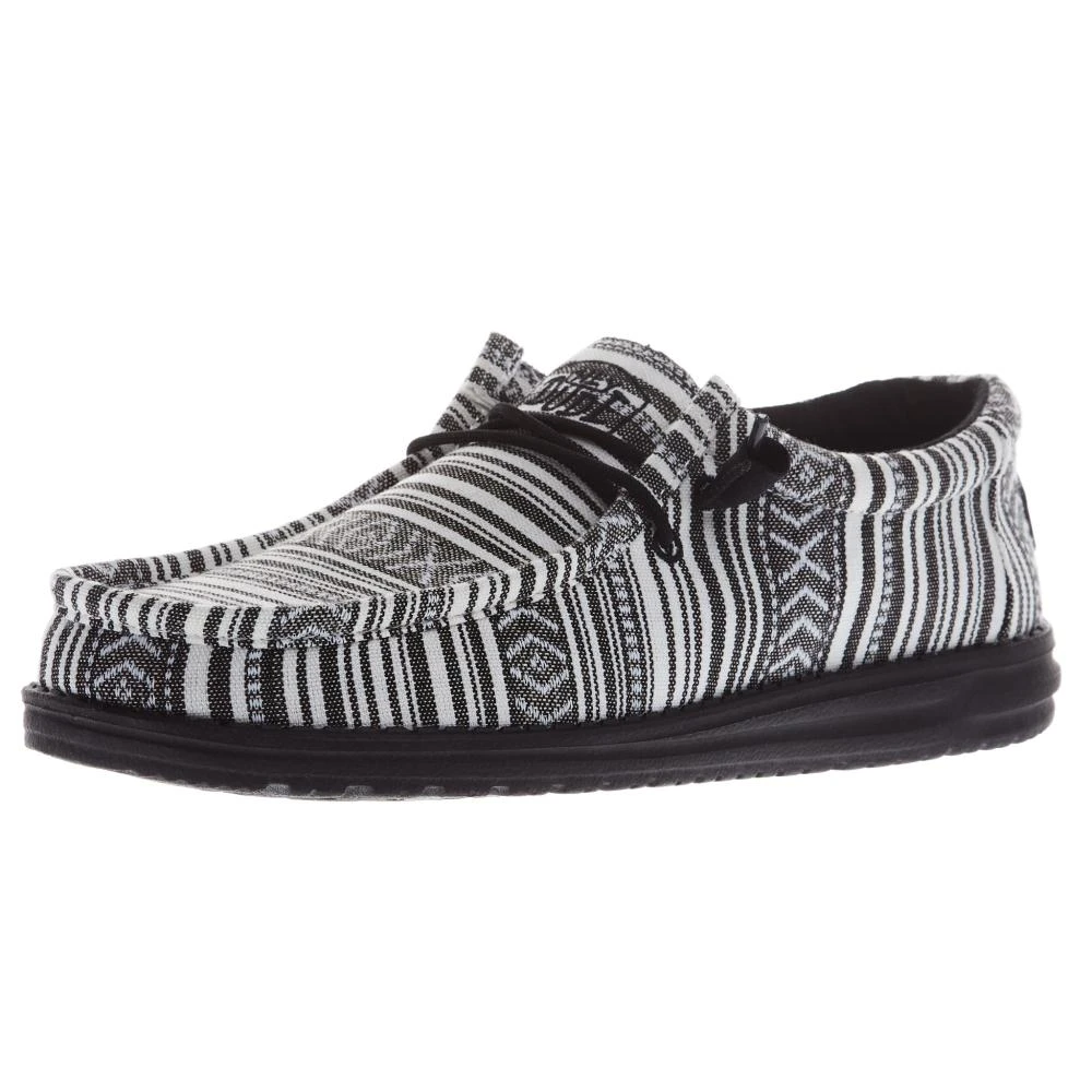 Heydude Men's Hey Dude Wally Serape Black Gravel Casual Shoe