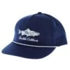 Burlebo Mens Navy Camo Fish Cap