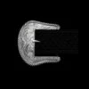 Vogt Silversmiths The Rope Edge Tombstone Buckle
