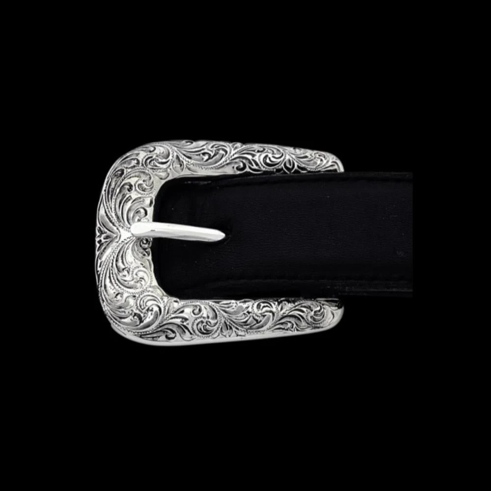 Vogt Silversmiths The Engraved New Yorker 1in. Buckle