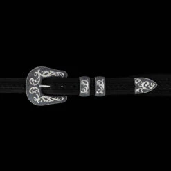 Vogt Silversmiths The Black River Buckle Set
