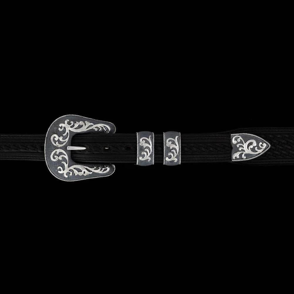 Vogt Silversmiths The Black River Buckle Set