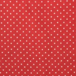 Wyoming Traders Polka Dot Silk Wild Rag Scarf - Red