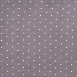 Wyoming Traders Polka Dot Silk Wild Rag Western Cowboy Scarf - Charcoal